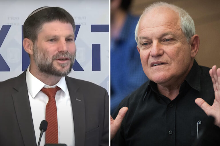 שר הבינוי והשיכרון חיים כץ ושר האוצר בצלאל סמוטריץ' (צילומים: יונתן זינלד/פלאש90, משרד האוצר)