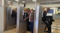 מעבר אלנבי (צילום: אורלי בנימין, מזכירת איגוד מקצועי מרחב ירושלים)