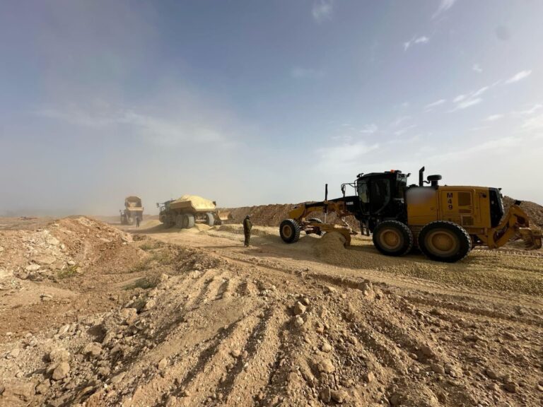 כוחות הנדסיים של צה"ל בפתיחת מסדרון 'מורג' – 'ציר פילדלפי השני' (צילום: דובר צה"ל)