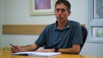 ראש המועצה החדש של גליל עליון, אסף לנגלבן (צילום: דוד טברסקי)