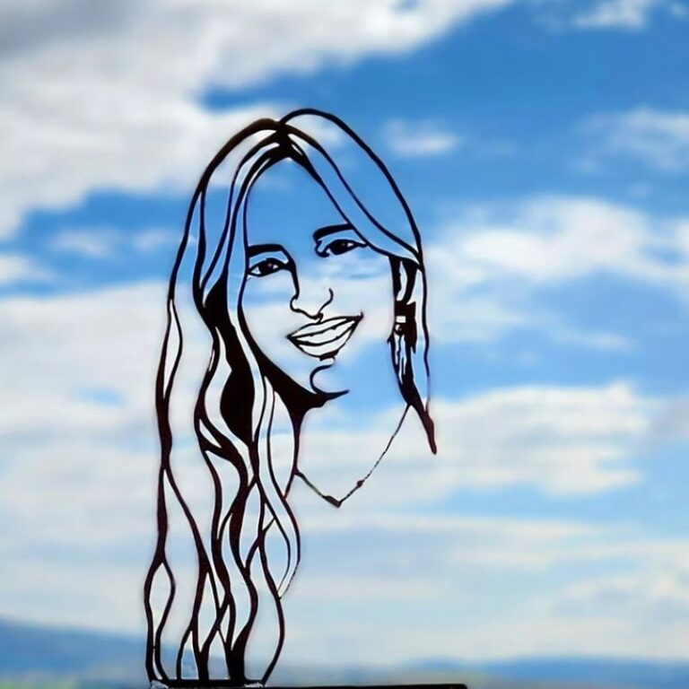 פורטרט פלדה של הילי סולומון (צילום: אבישי דהן)