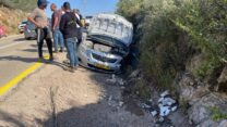 תאונות דרכים סמוך ליובלים (צילום: תיעוד מבצעי מד"א)