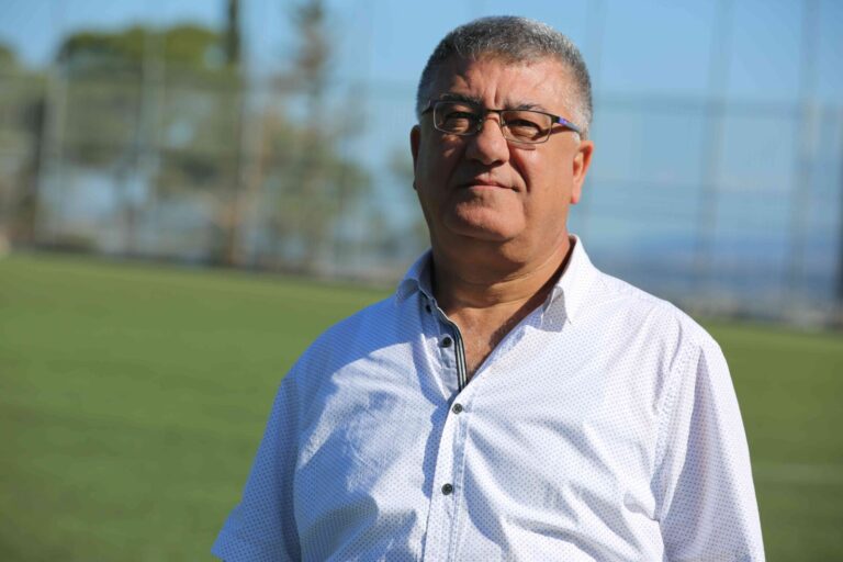 סעיד שלח, יו"ר מרחב גליל מרכזי בהסתדרות. "לחזק את הדו-קיום זה חלק מהתפקיד שלנו" (צילום: רביע חנא)