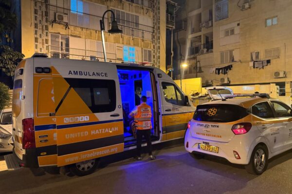 זירת האירוע בבני ברק (צילום: דוברות איחוד הצלה)
