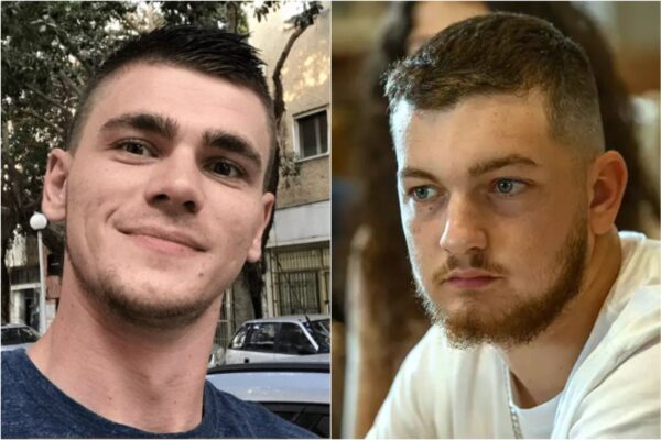 החטופים בר קופרשטיין ומקסים הרקין (צילום: באדיבות המשפחות)