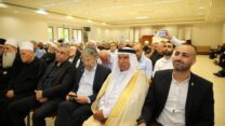 כנס חירום דרוזי-מוסלמי בכפר יאסיף (צילום: המכון היהודי ערבי של ההסתדרות)