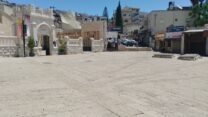 כנסיית הבשורה האורתודוכסית בנצרת. "בימים רגילים, המקום הומה תיירים" (צילום: יניב שרון)