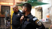 פעילות כוחות המשטרה ומג״ב בזירת הפיגוע
בעיר העתיקה (צילום: דוברות המשטרה)