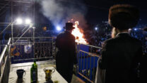 הילולה בהר מירון (צילום: דוד כהן, פלאש90)