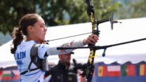 הקשתית שלי הילטון (צילום: European archery) 