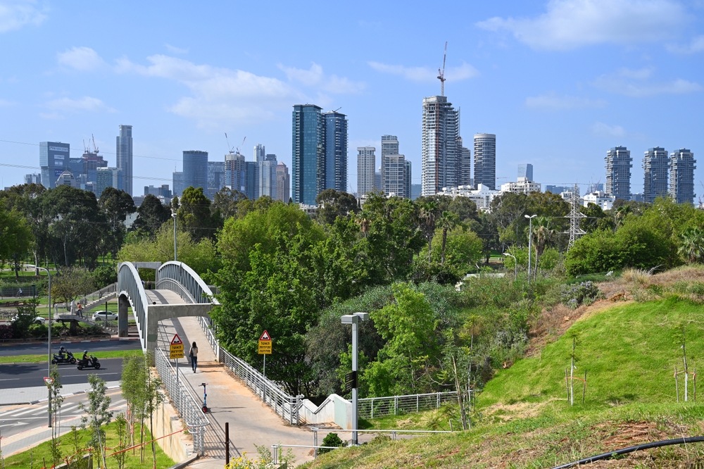 יום בהיר בתל אביב (צילום ארכיון: shutterstock)