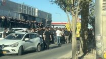 זירת הרצח ביישוב ערערה בנגב (צילום: רשתות חברתיות, שימוש לפי סעיף 27א׳ לזכויות יוצרים)