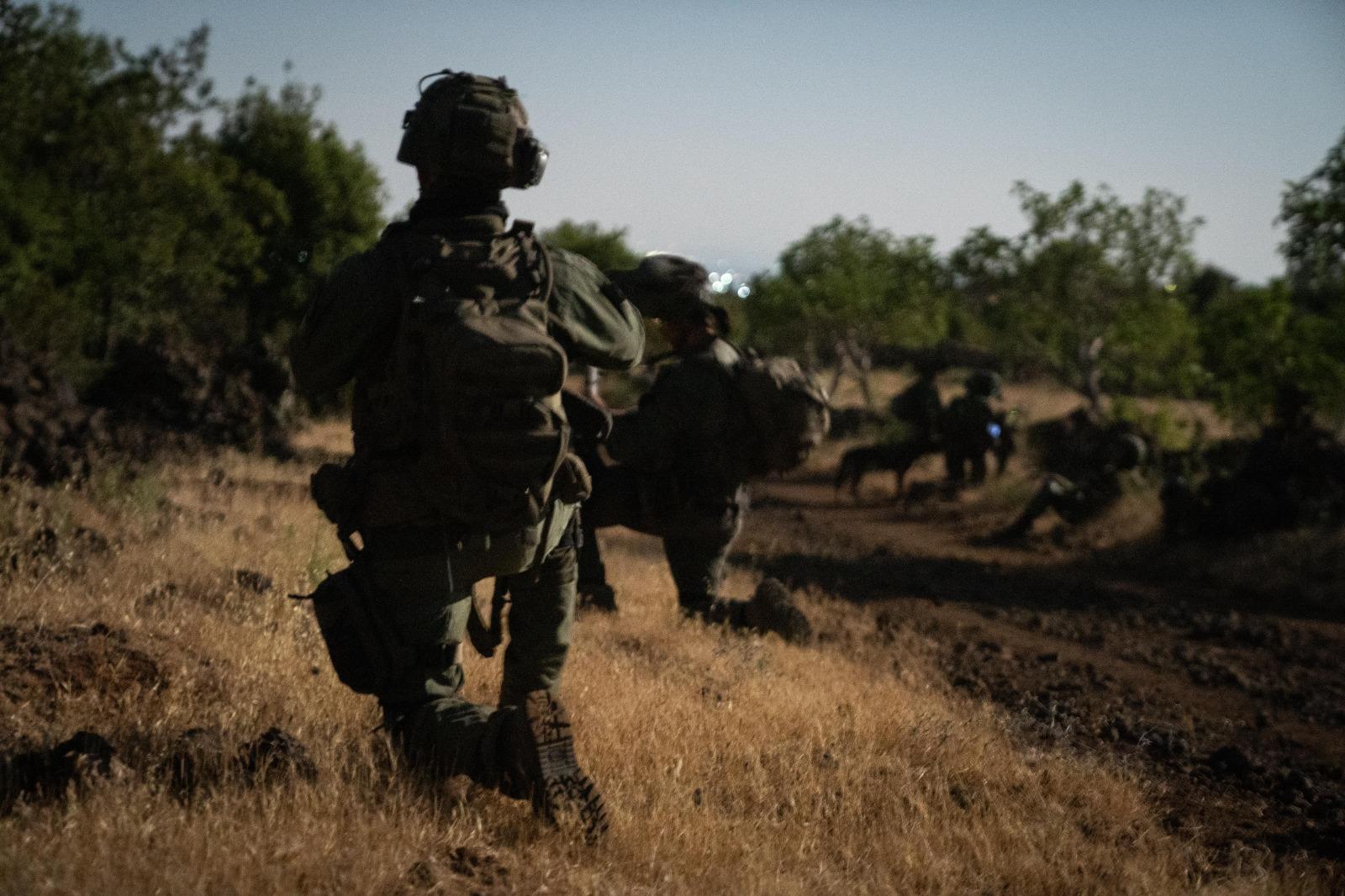 הפשיטה הלילית של חטיבת אלכסנדרוני בסוריה (צילום: צה"ל)