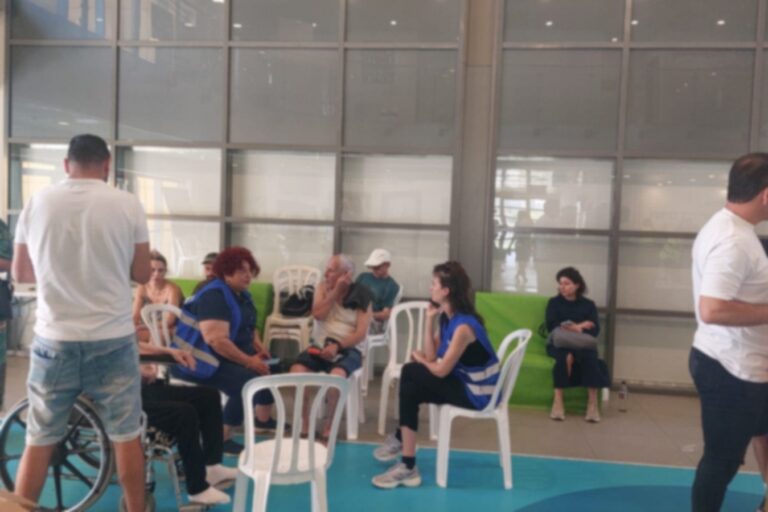 "אנשים הגיעו בהתפרקות" (צילום: מיכל מרנץ)