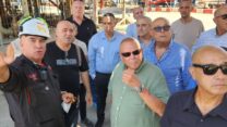 יו"ר ההסתדרות ארנון בר-דוד בבזן (צילום: דוברות ההסתדרות)