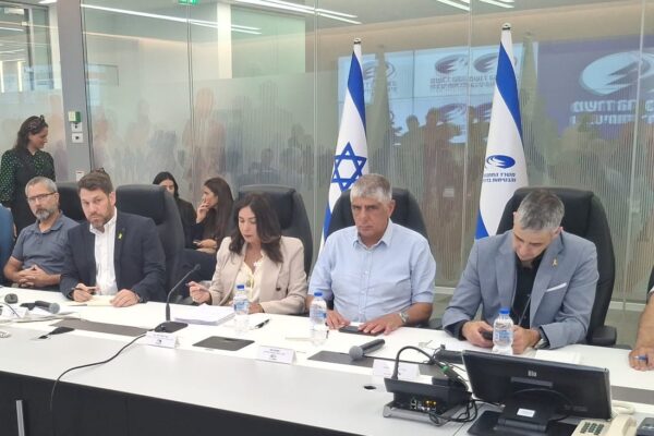 מסיבת עיתונאים של שרת התחבורה מירי רגב (צילום: אמיתי פרץ)