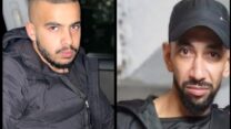 תאופיק עות'מאן סאלם (מימין) ויוסרי נאצר (צילום: רשתות חברתיות, לפי סעיף 27א לחוק זכויות היוצרים)