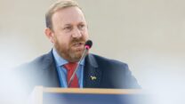 מנכ"ל האגף לקשרים בינלאומיים בהסתדרות פיטר לרנר (צילום: ILO)