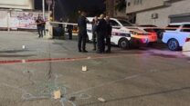 זירת הרצח ברהט (צילום: דוברות המשטרה)