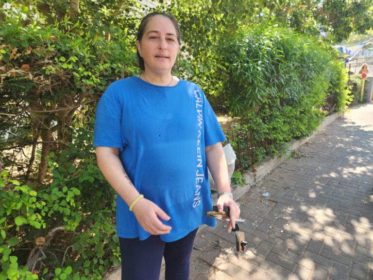 חגית זילברשטיין (צילום: דפנה איזברוך)