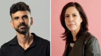 אלירן אליה, יו"ר איגוד הבמאיות והבמאים, וטל גרניט, במאית חברת האיגוד (צילומים: רן יחזקאל, רוני כנעני)