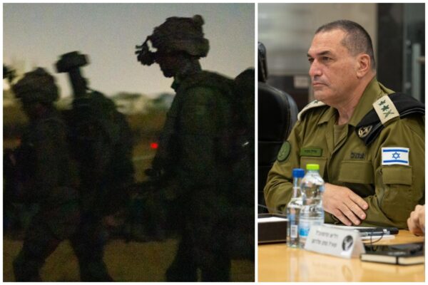 הרמטכ"ל זמיר וחיילי יחידות הקומנדו (צילומים: דובר צה"ל)
