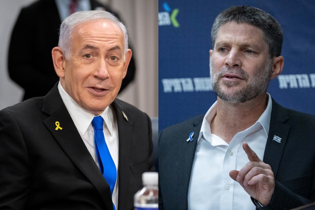 שר האוצר בצלאל סמוטריץ' וראש הממשלה בנימין נתניהו (צילומים: יונתן זינדל/ פלאש 90, AP Photo/Mark Schiefelbein) שר האוצר בצלאל סמוטריץ' וראש הממשלה בנימין נתניהו (צילומים: יונתן זינדל/ פלאש 90, AP Photo/Mark Schiefelbein)
