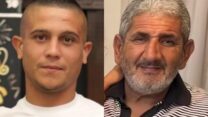 הנרצח מיפו, סאמי מוחמד וחש (מימין) לצד מרוואן אבו סאלם שנרצח בכפר קרע (צילום: אלבום פרטי)