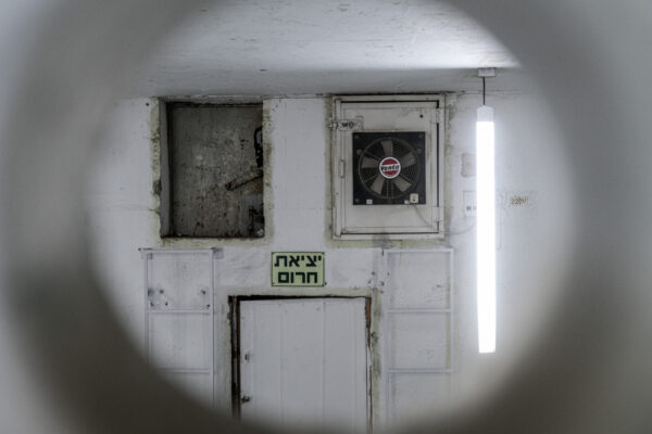 מקלט עירוני בבאר שבע (צילום: דוד טברסקי)