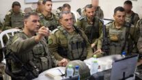 הרמטכ"ל אייל זמיר ברצועת עזה (צילום: דובר צה"ל)