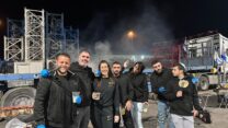 עובדי מרחב אשדוד עושים על האש ללוחמים (צילום: מרחב אשדוד)