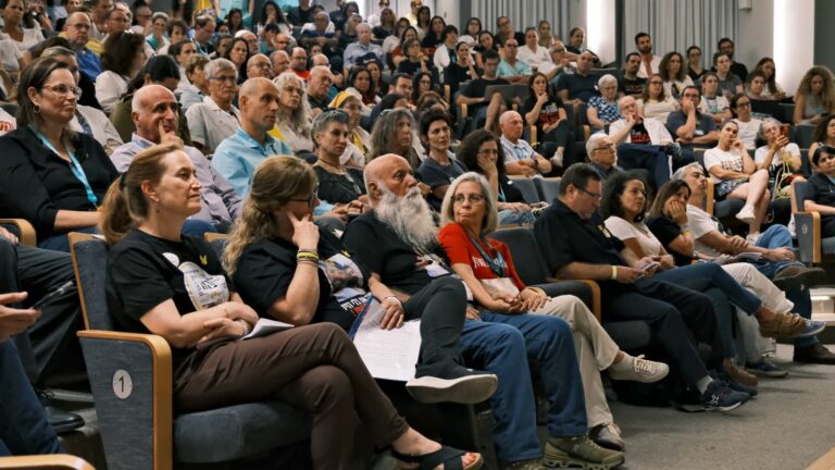 כנס בנושא בריאות החטופים בבית החולים שמיר אסף הרופא (צילום: אדר איל)