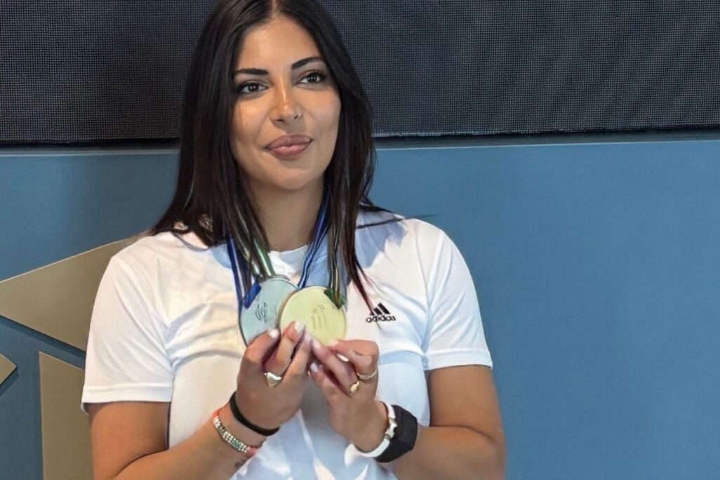 שחקנית טניס שולחן הפראלימפית, קרולין טביב (צילום: אלבום פרטי) שחקנית טניס שולחן הפראלימפית, קרולין טביב (צילום: אלבום פרטי)
