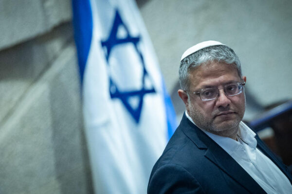 השר איתמר בן גביר (צילום: יונתן זינדל/פלאש90)
