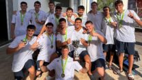 נבחרת הנוער בכדורמים זכתה באליפות אירופה דרג ב׳ אחרי ניצחון על בלגיה (צילום: איגוד הכדורמים)