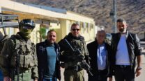 עובדי המרחב מבקרים בחטיבת ההרים (צילום: מרחב מרכז גליל)