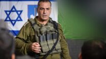 הרמטכ"ל רב-אלוף אייל זמיר בהערכת מצב ברצועת עזה (צילום: דובר צה"ל)