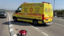 תאונת הדרכים בעמק החולה (צילום: תיעוד מבצעי מד"א)