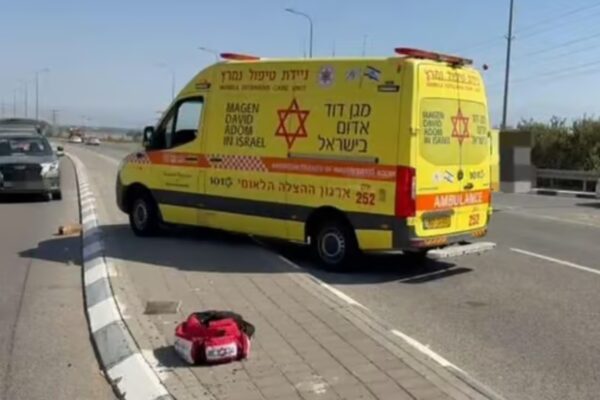 תאונת הדרכים בעמק החולה (צילום: תיעוד מבצעי מד"א)