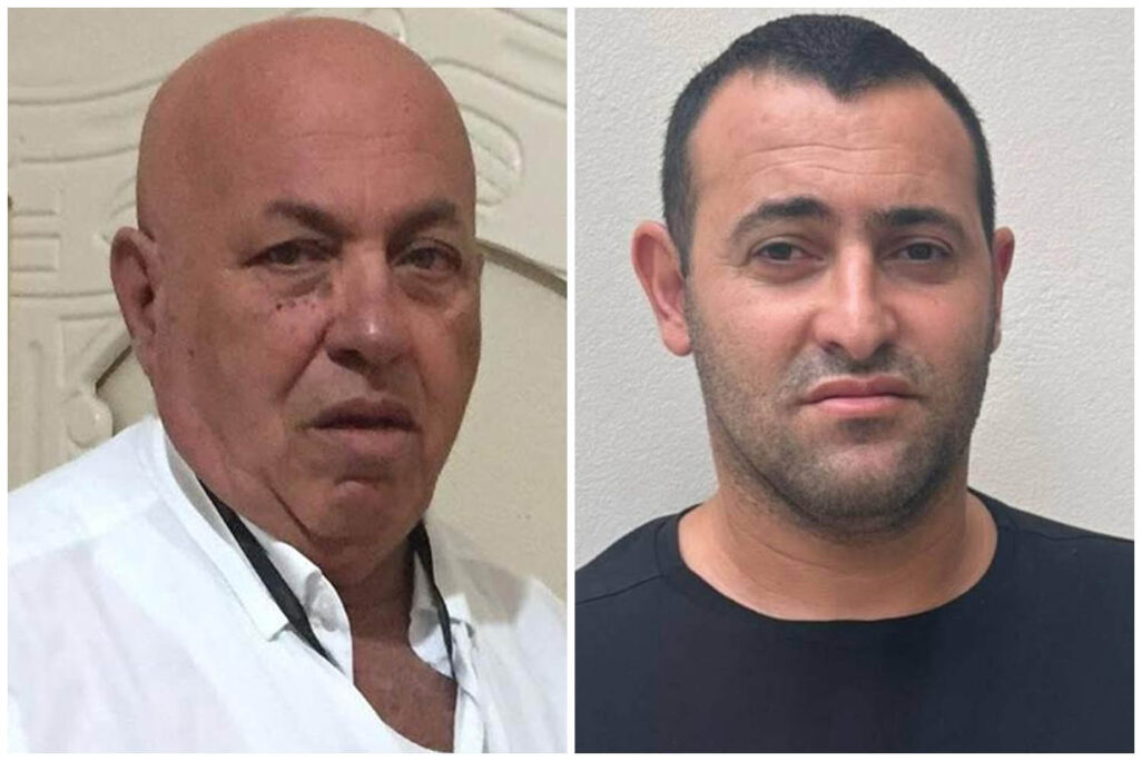 מועתסם נוסיראת (מימין) ופורסאן אבו רעד (צילום: רשתות על פי סעיף 27א') מועתסם נוסיראת (מימין) ופורסאן אבו רעד (צילום: רשתות על פי סעיף 27א')