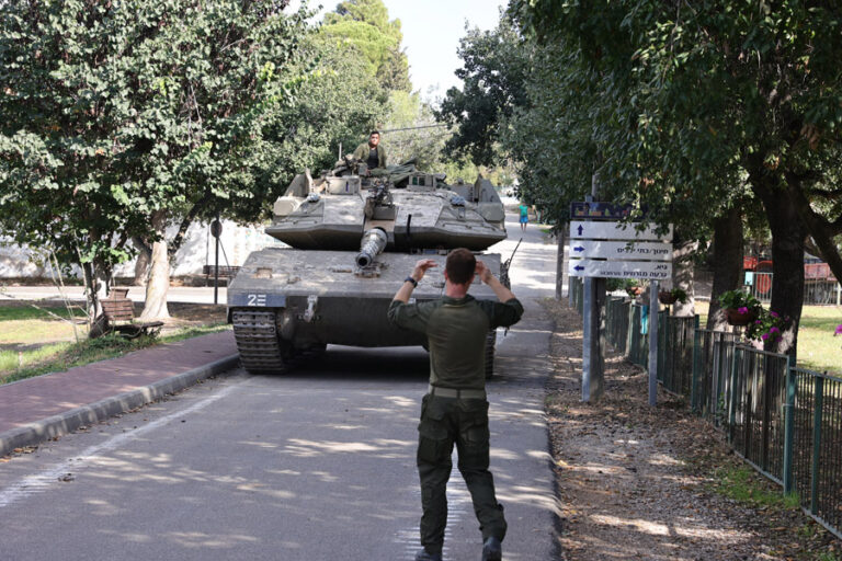טנק בחניתה (צילום: מאור אלחיאני)