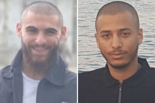חסנין אבו צעלוק (מימין) וח'אלד בילאל עאצלה (צילומים: מתוך רשתות חברתיות, שימוש לפי סעיף 27א לחוק זכויות יוצרים)