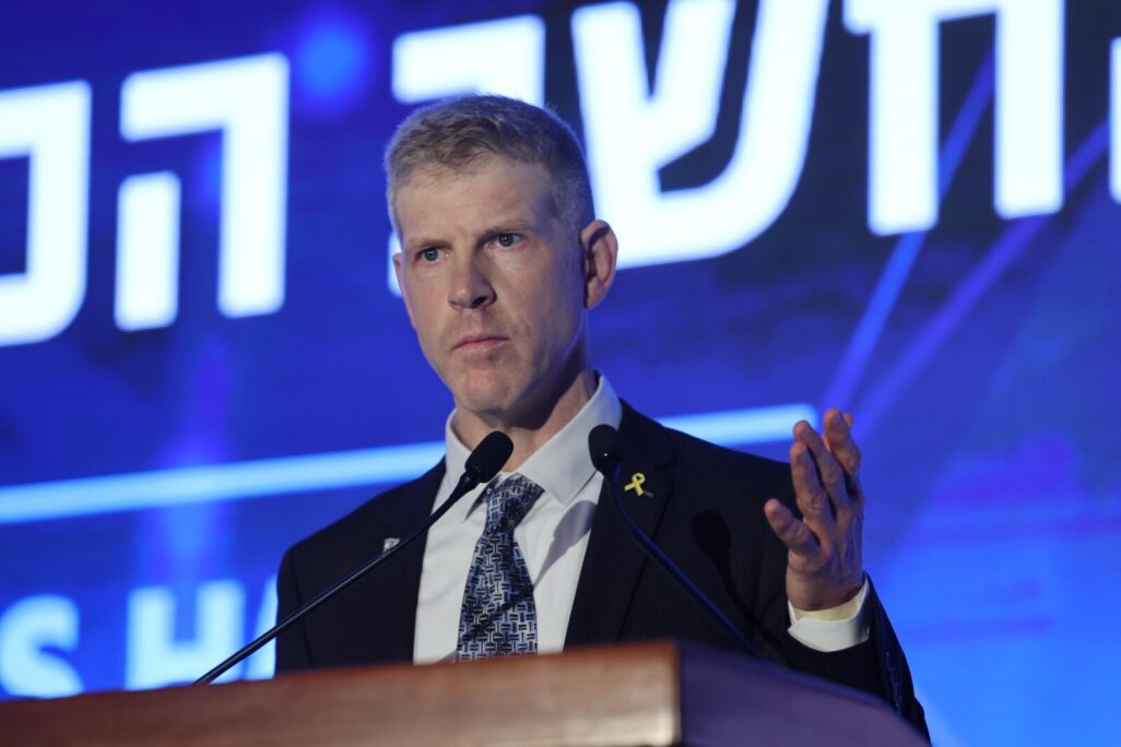 החשב הכללי יהלי רוטנברג בכנס אגף החשב הכללי (צילום: דוברות משרד האוצר)