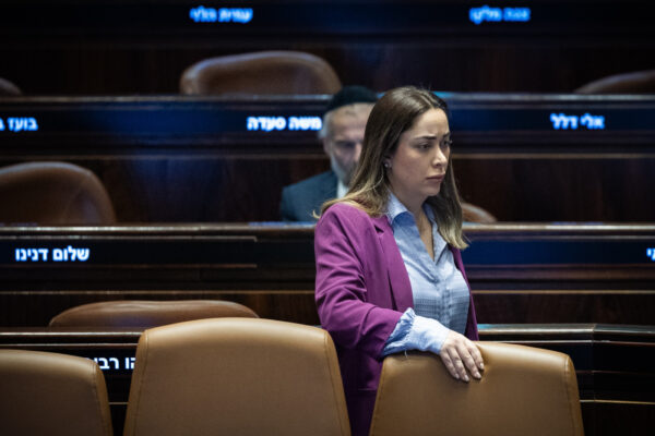 השרה לשוויון חברתי מאי גולן (צילום: יונתן זינדל/ פלאש 90)