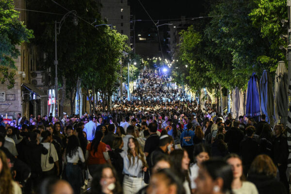 חגיגות יום העצמאות בירושלים (אריה לייב אברהמס, פלאש 90)