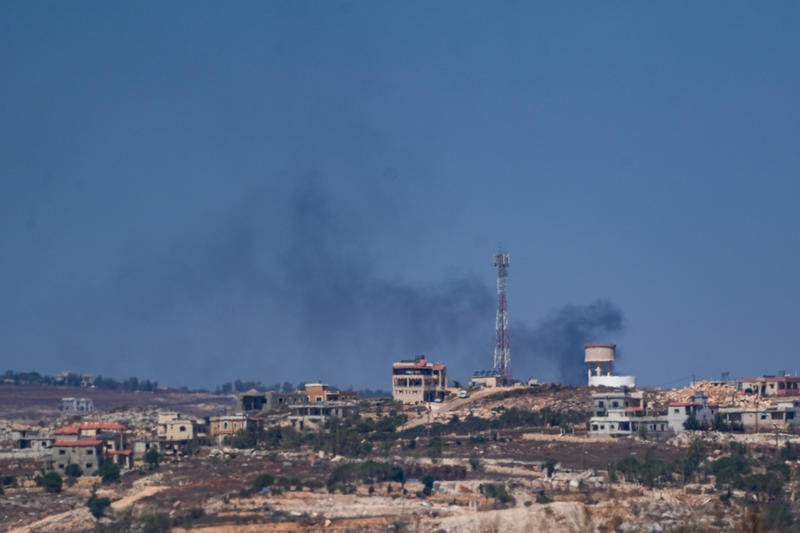 עשן עולה אחרי תקיפת צה"ל בדרום לבנון, כפי שנראה מהצד הישראלי של הגבול, 12 בספטמבר 2025 (צילום: אייל מרגולין/פלאש90) עשן עולה אחרי תקיפת צה"ל בדרום לבנון, כפי שנראה מהצד הישראלי של הגבול, 12 בספטמבר 2025 (צילום ארכיון: אייל מרגולין/פלאש90)