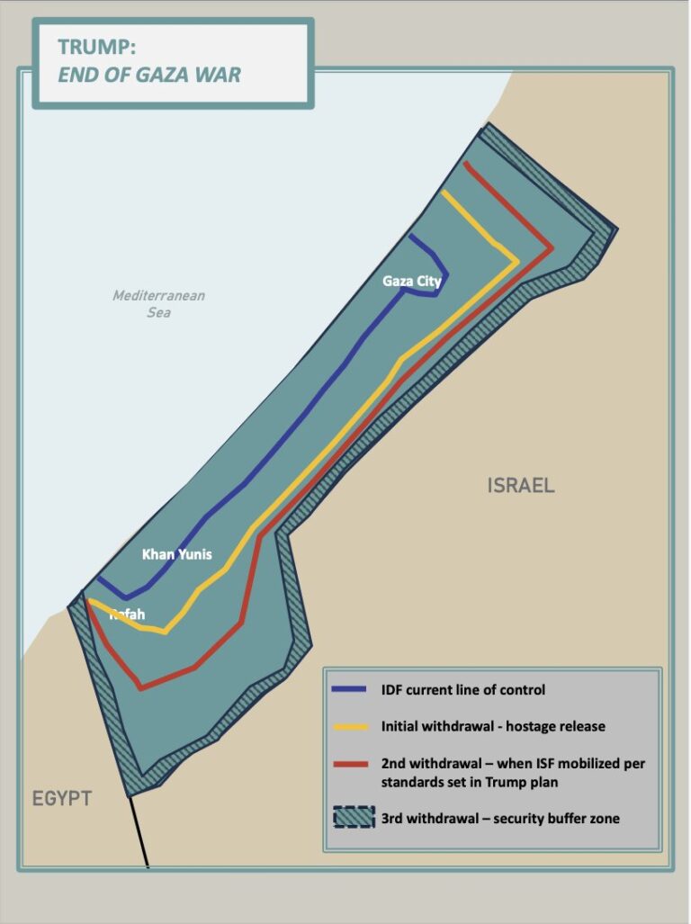 המפה שהציג טראמפ