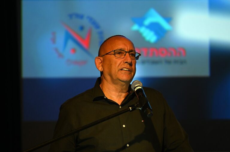 מאיר בן הרוש, יו"ר ארגון עובדי צה"ל (צילום: אור גואטה)