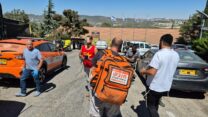 זירת הפיגוע בקיבוץ צובה (צילום: דוברות איחוד הצלה מחוז ירושלים)