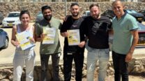 עובדי מפעל אלביט מערכות תקשוב וסייבר בערד מתאגדים בהסתדרות (צילום: דוברות ההסתדרות)